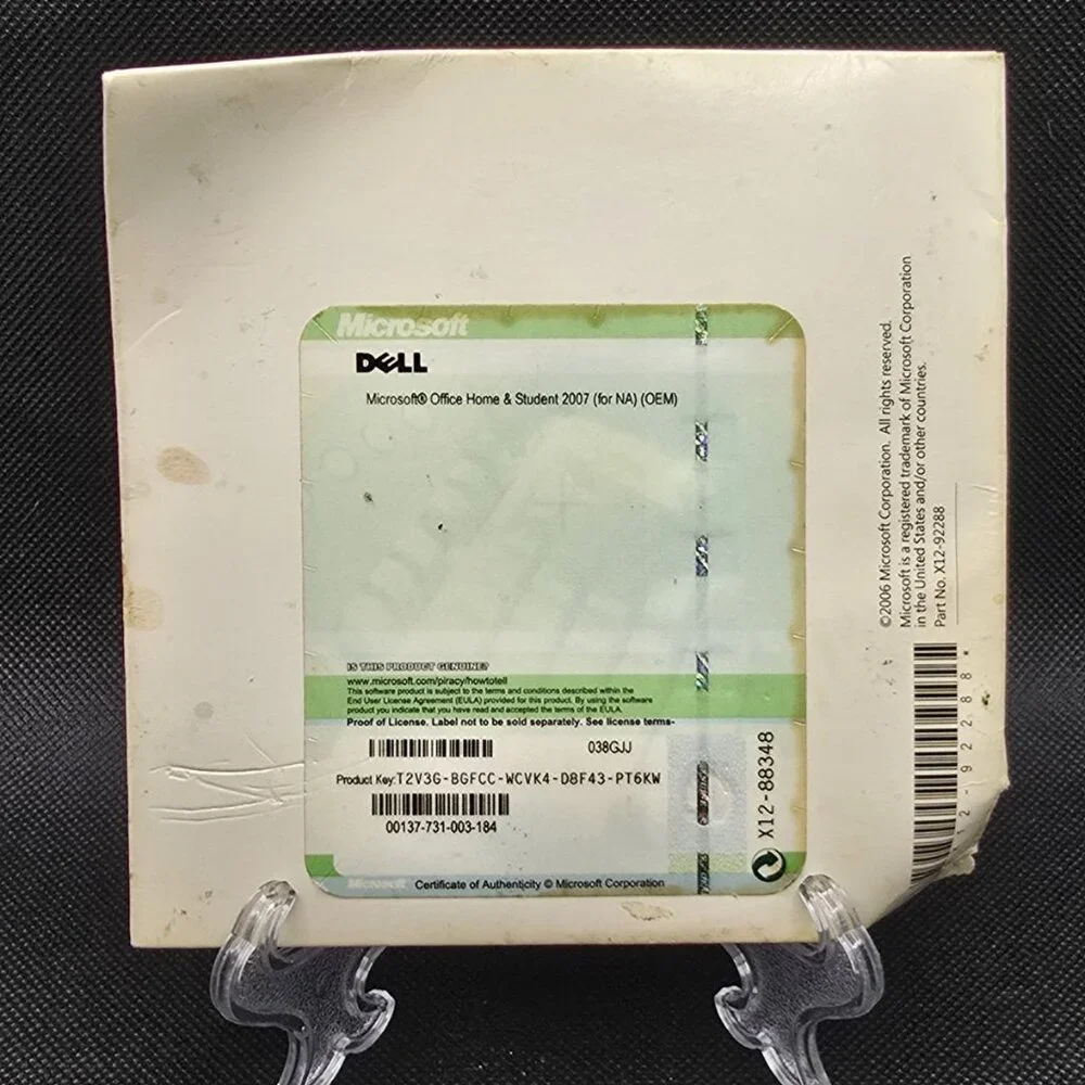 Microsoft Office Home and Student 2007 W/ Key